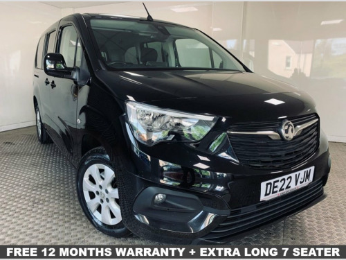 Vauxhall Combo  1.5 Turbo D SE XL MPV 5dr Diesel Manual 6Spd Euro 