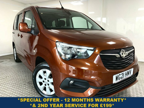 Vauxhall Combo  1.5 Turbo D SE MPV 5dr Diesel Manual Euro 6 (s/s)  