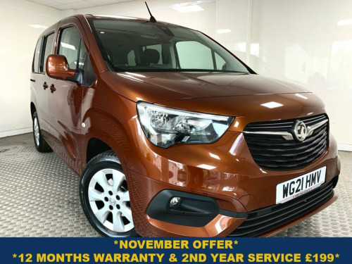Vauxhall Combo  1.5 Turbo D SE MPV 5dr Diesel Manual Euro 6 (s/s) 