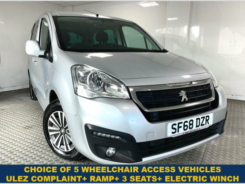 Peugeot Partner  1.6L Active Horizon WAV BlueHdi