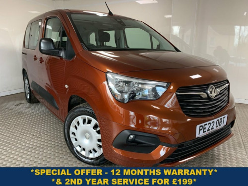 Vauxhall Combo  1.5 Turbo D Edition MPV 5dr Diesel Manual 6Spd Eur