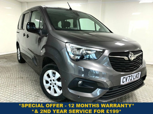 Vauxhall Combo  1.5 Turbo D SE MPV 5dr Diesel Manual 6Spd Euro 6 (