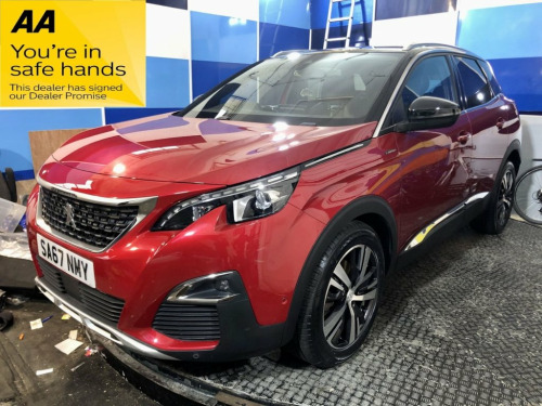 Peugeot 3008 Crossover  1.2 PureTech GT Line SUV 5dr Petrol Manual Euro 6 