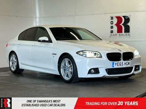 BMW 5 Series  2.0 520d M Sport Saloon 4dr Diesel Auto Euro 6 (s/