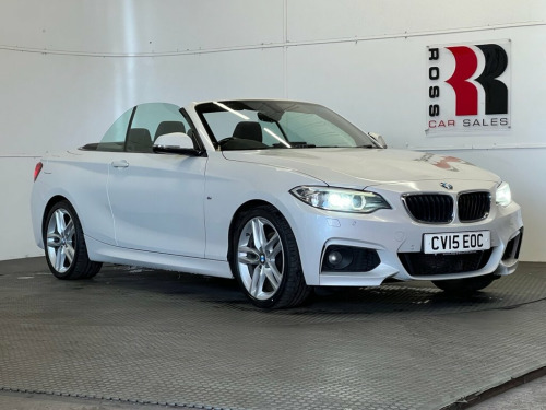 BMW 2 Series  2.0 220d M Sport Convertible 2dr Diesel Auto Euro 