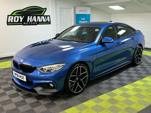 BMW 4 Series  2.0 420D M SPORT GRAN COUPE 4d 188 BHP Bluetooth -