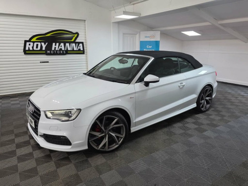 Audi A3 Cabriolet  2.0 TDI S line Convertible 2dr Diesel S Tronic Eur