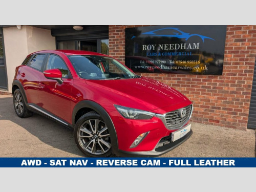 Mazda CX-3  2.0 SKYACTIV-G Sport Nav SUV 5dr Petrol Manual 4WD