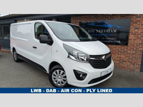 Vauxhall Vivaro  1.6 CDTi 2900 Sportive Panel Van 5dr Diesel Manual 