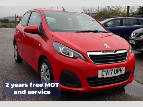 Peugeot 108  1.0 Active Hatchback 5dr Petrol Manual Euro 6 (68 