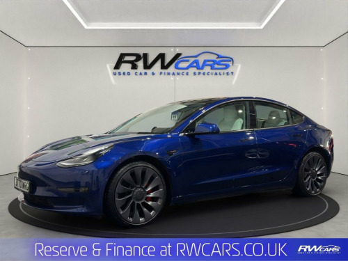 Tesla Model 3  (Dual Motor) Performance Saloon 4dr Electric Auto 