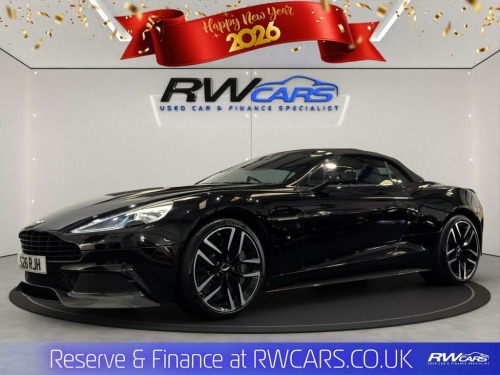 Aston Martin Vanquish  6.0 V12 Volante 2dr Petrol T-TronIII Euro 6 (568 b 