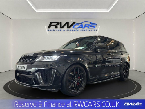 Land Rover Range Rover Sport  5.0 P575 V8 SVR Carbon Edition SUV 5dr Petrol Auto