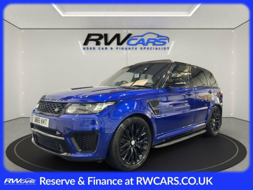 Land Rover Range Rover Sport  5.0 V8 SVR SUV 5dr Petrol Auto 4WD Euro 6 (s/s) (5 
