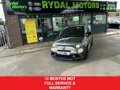 Abarth 500  1.4 F595 3d 162 BHP SAT NAV, SWITCHABLE MONZA EXHA