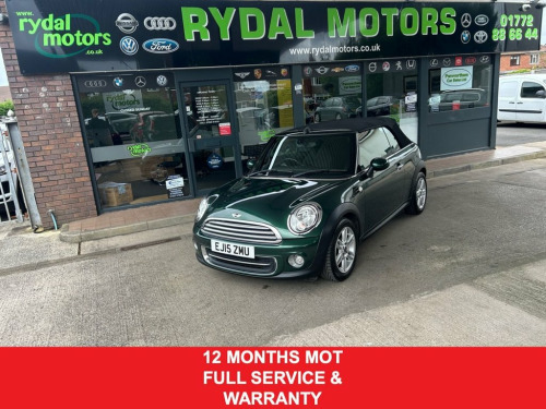 MINI Convertible  1.6 COOPER 2d 122 BHP LOW GENUINE MILES + SPORT SE