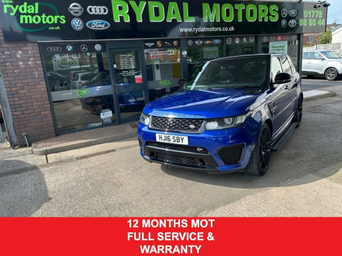 Land Rover Range Rover Sport  5.0 V8 SVR 5d 543 BHP