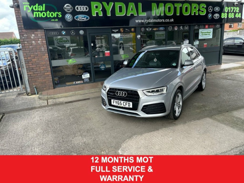 Audi Q3  2.0 TDI QUATTRO S LINE PLUS 5d 148 BHP VERRY LOW M