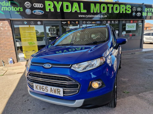 Ford EcoSport  1.0T EcoBoost Titanium SUV 5dr Petrol Manual 2WD E