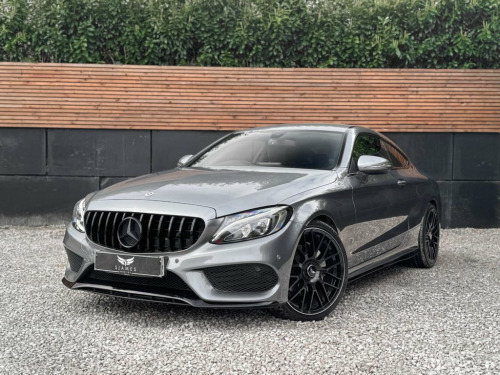 Mercedes-Benz C-Class C200 2.0 C200 AMG Line (Premium Plus) Coupe 2dr Petrol 