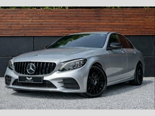 Mercedes-Benz C-Class C200 1.5 C200 MHEV EQ Boost AMG Line (Premium) Saloon 4 