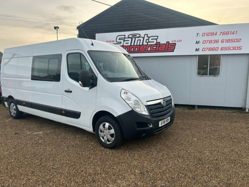 Vauxhall Movano  2.3 CDTI 3500 PANEL VAN 5DR DIESEL MANUAL FWD L3 H 