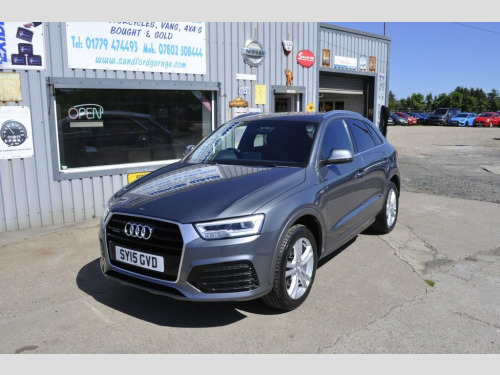 Audi Q3  2.0 TDI QUATTRO S LINE 5d 182 BHP  ONLY 29K