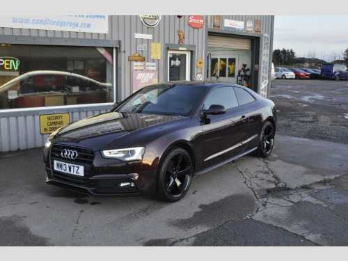 Audi A5  2.0 TDI S Line Black Edition Coupe 2dr quattro Eur