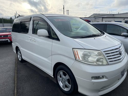 Toyota Alphard  2.4 Automatic 4x4.  LPG 