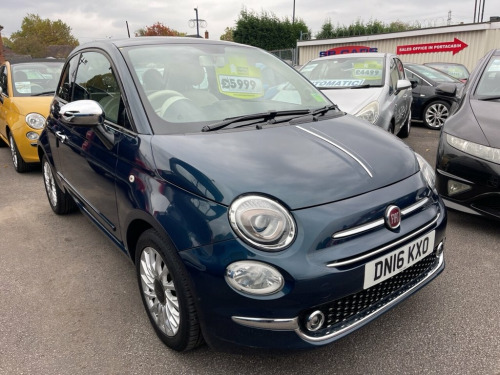 Fiat 500  1.2 Lounge Hatchback 3dr Petrol Manual Euro 6 (s/s