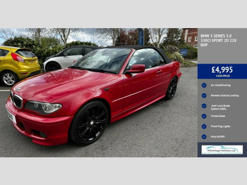 BMW 3 Series  3.0 330CI SPORT 2d 228 BHP Lovely Example Througho