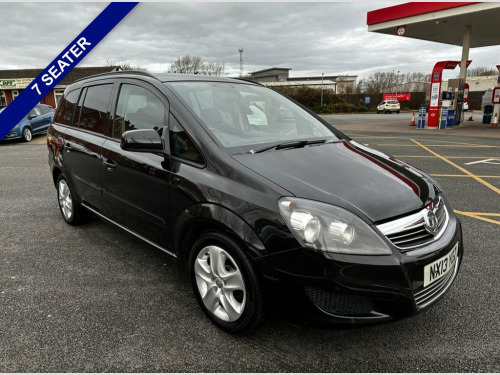 Vauxhall Zafira  1.6 16V Exclusiv MPV 5dr Petrol Manual Euro 5 (115