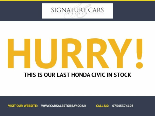 Honda Civic  1.8 i-VTEC EX Hatchback 5dr Petrol Auto Euro 5 (14