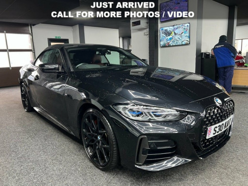BMW 4 Series M4 3.0 M440i MHT Convertible 2dr Petrol Hybrid Auto x 