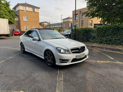 Mercedes-Benz C-Class C180 1.6 C180 BlueEfficiency AMG Sport Plus Saloon 4dr 