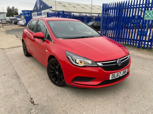 Vauxhall Astra  1.4 DESIGN 5d 123 BHP 1 OWNER FROM NEW 17"ALL