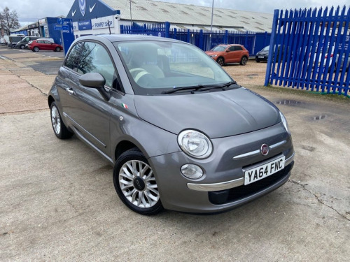 Fiat 500  1.2 LOUNGE 3d 69 BHP ALLOY WHEELS COMES WITH YEARS