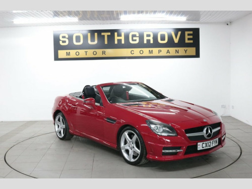 Mercedes-Benz SLK SLK200 1.8 SLK200 BlueEfficiency AMG Sport Convertible 2d