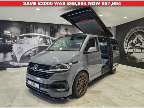 Volkswagen T6.1 Campervan  2.0 TDI T28 Highline 150 BHP SWB  BESPOKE LEATHER 