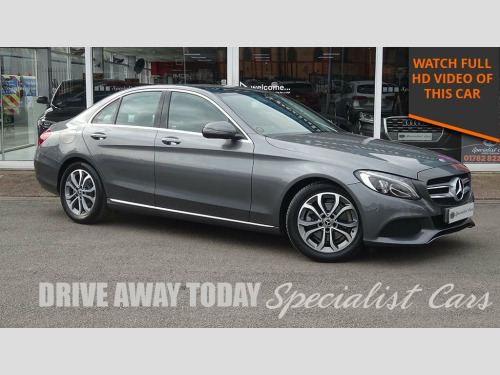 Mercedes-Benz C-Class  2.1 C220d Sport (Premium) Saloon 4dr Diesel G-Tron