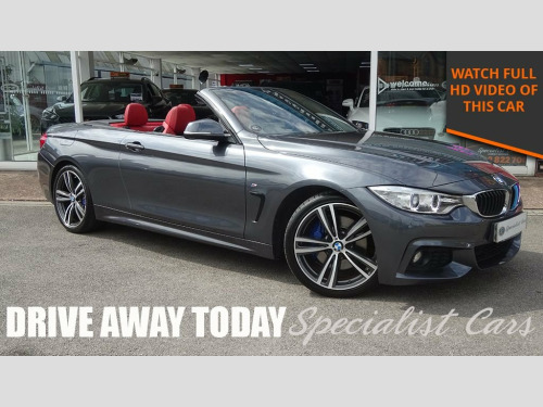 BMW 4 Series  2.0 420d M Sport Convertible 2dr Diesel Auto Euro 