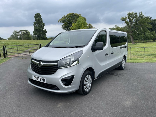 Vauxhall Vivaro  1.6 CDTi 2900 Combi Van Double Cab 5dr Diesel Manual L2 Euro 6 (s/s) (9 Sea