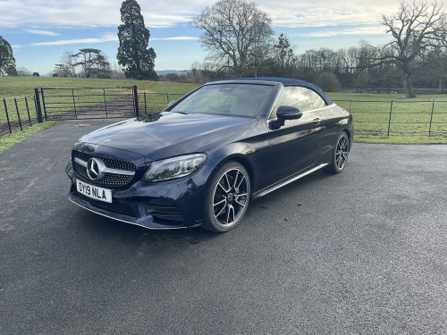 Mercedes-Benz C-Class C300 2.0 C300 AMG Line (Premium Plus) Cabriolet 2dr Petrol G-Tronic+ Euro 6 (s/s 