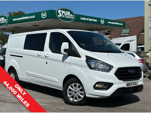 Ford Transit Custom  2.0 300 EcoBlue Limited Crew Van Double Cab 5dr Di
