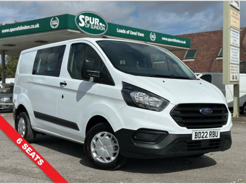 Ford Transit Custom  2.0 300 EcoBlue Leader Crew Van Double Cab 5dr Die