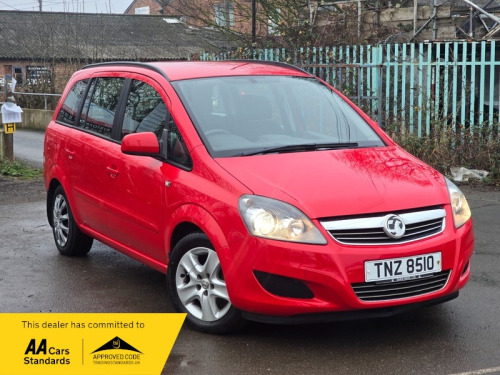 Vauxhall Zafira  1.8 16V Exclusiv Euro 5 5dr