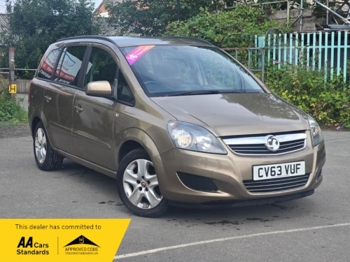 Vauxhall Zafira  1.6 16V Exclusiv Euro 5 5dr