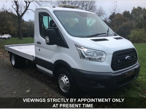 Ford Transit  350 MWB Flatbed Lorry Bluetooth Phone/Media, Rear 