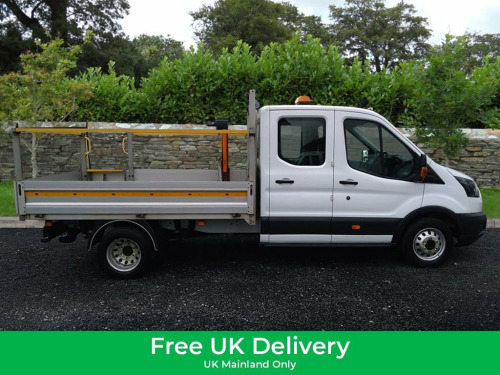 Ford Transit  TIPPER DOUBLE CAB / CREW CAB WITH CRANE - 6 SPEED 