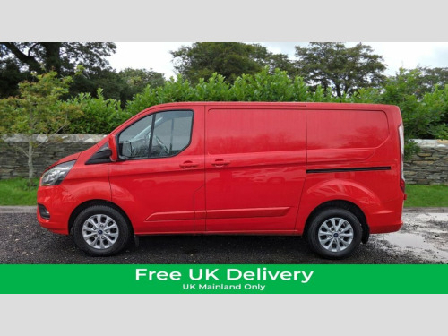 Ford Transit Custom  TDCI 130 PS LIMITED L1 SWB With Air Con , Alloys W